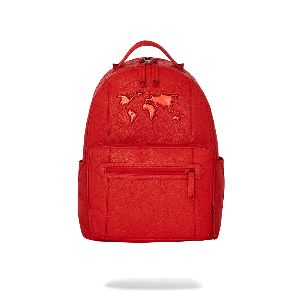 Sprayground James First Class Ruby Red Chateau Backpack