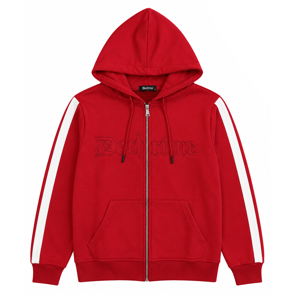 Doctrine Full Zip Signatrue Hoodie