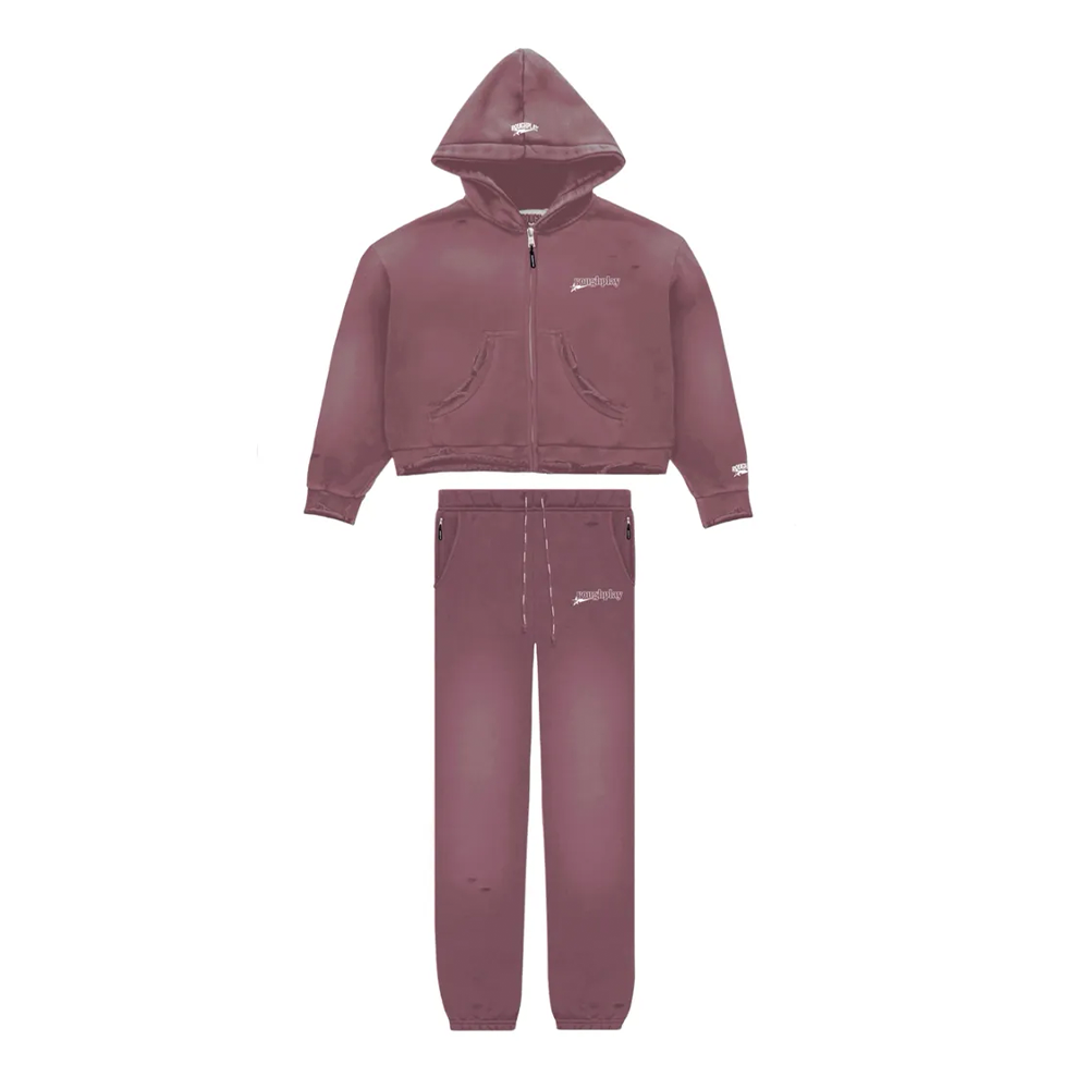 Rough Play Distress Sweatsuit