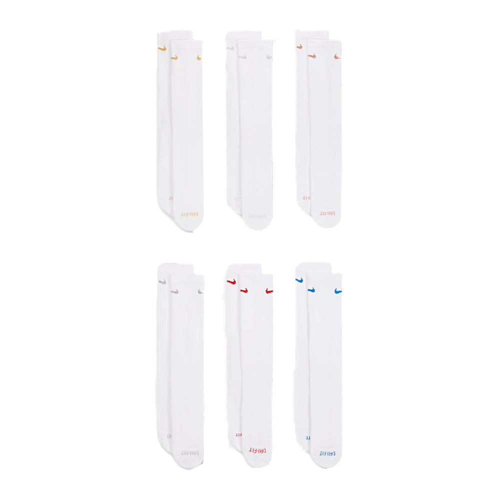 Nike Everyday Plus Cushioned Training Crew Socks (6 Pairs)