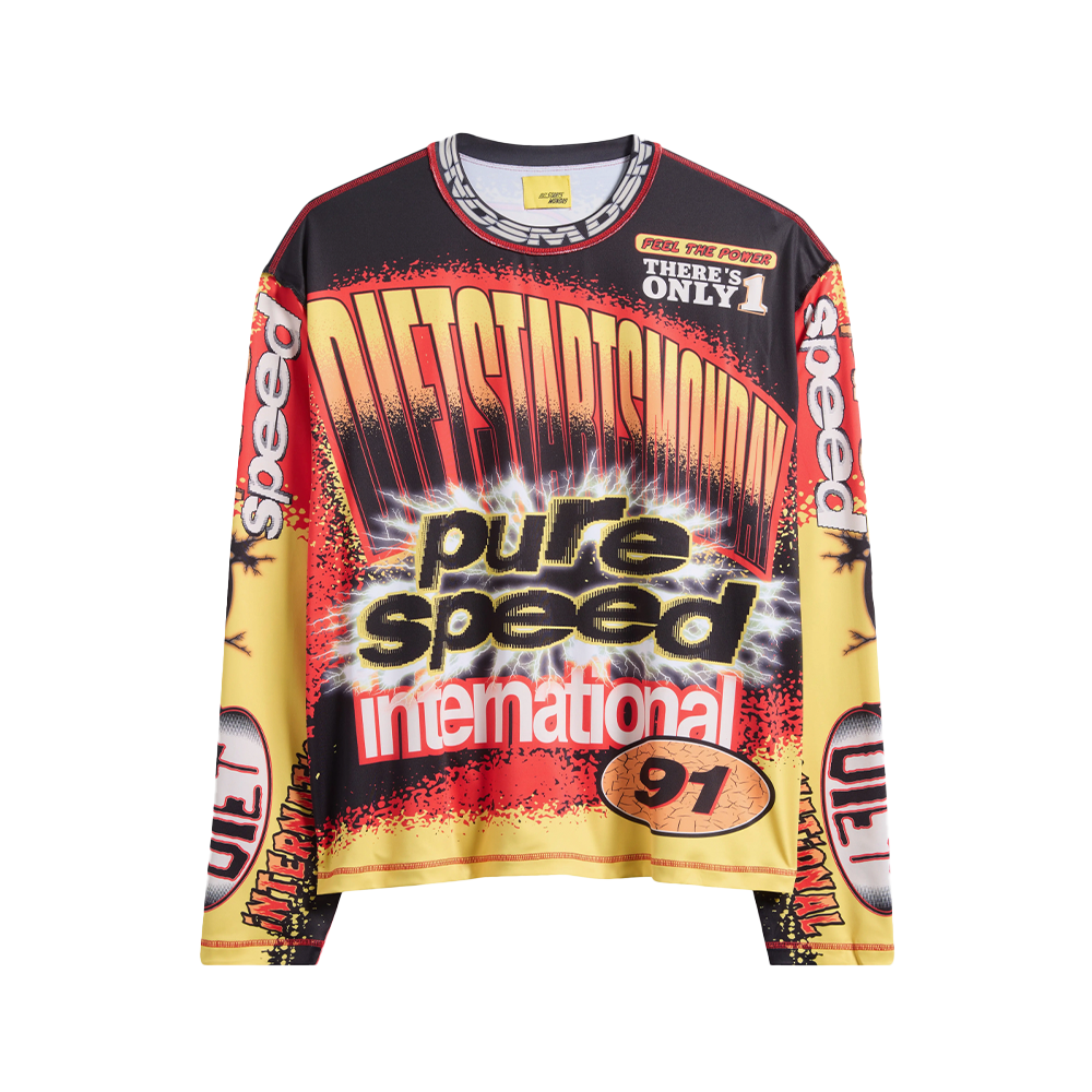 DSM MX Racing Jersey Black Red