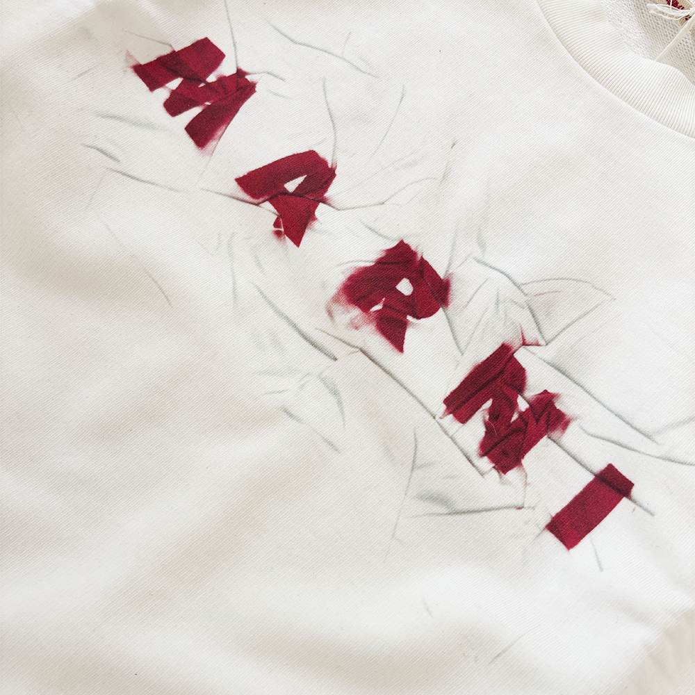 Marni Wrinkled Organic Sweatshirt