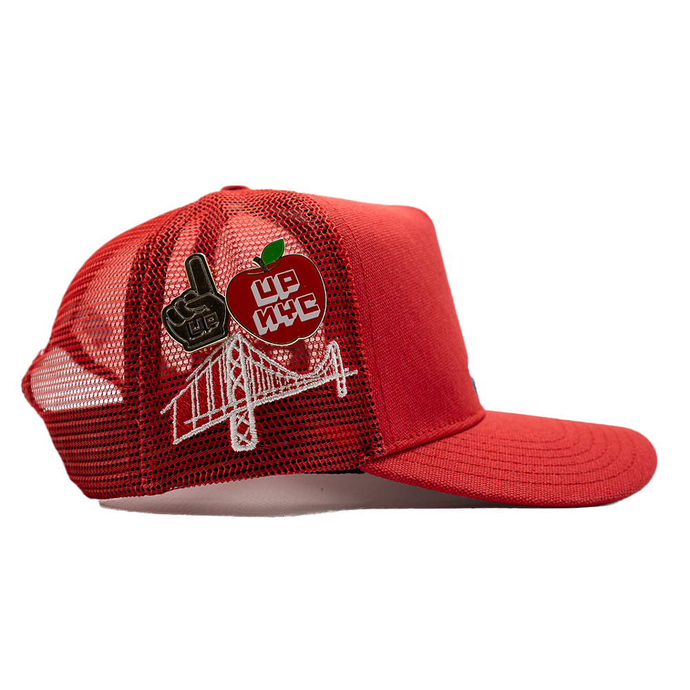 UP NYC Trucker Red