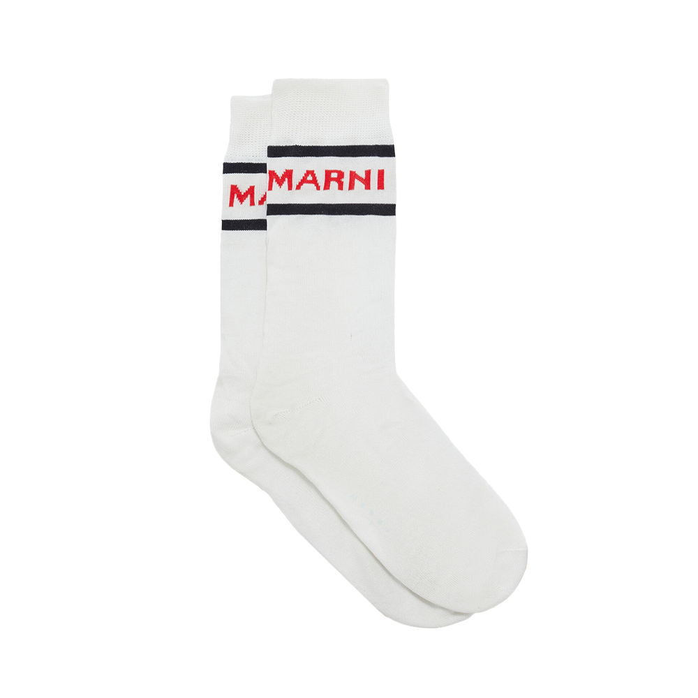 Marni Lily White Socks