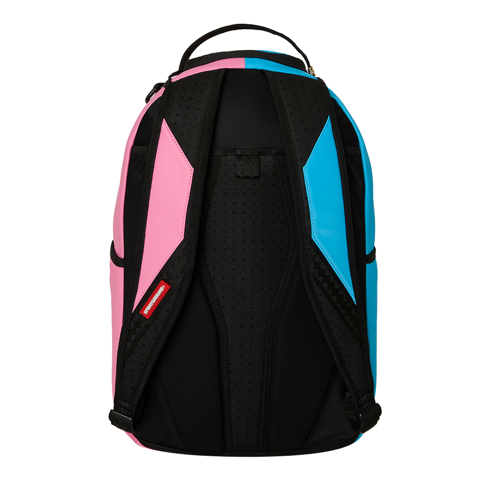 Sprayground Shark Central Cotton Candy Split DLXSV Backpack