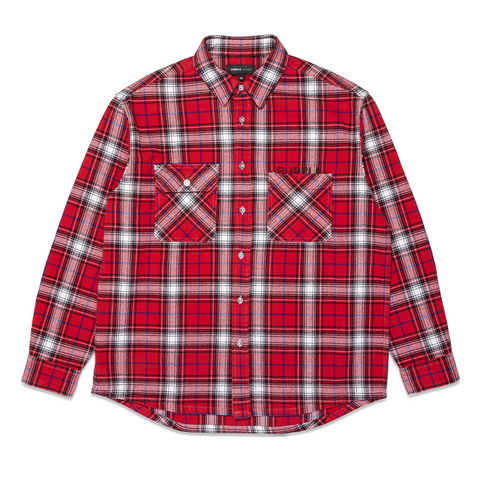 Plaid Flannel LS Shirt