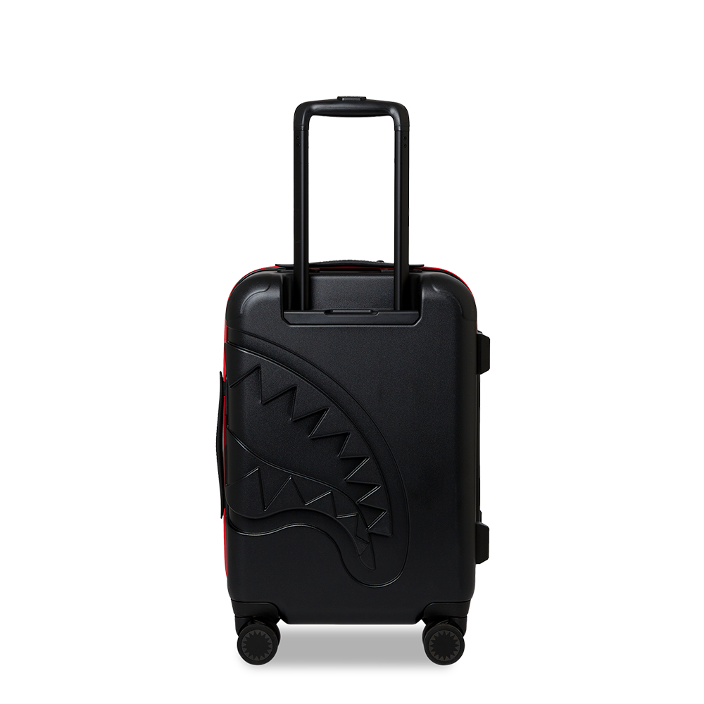 Sprayground Printed Zipper Shark Carry-on Luggage
