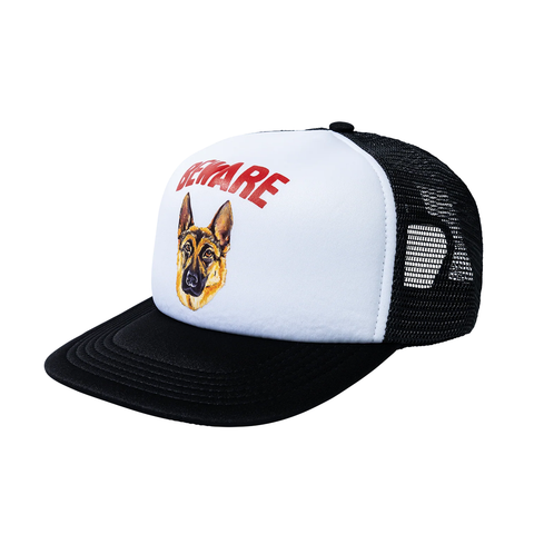 BEWARE SIGN TRUCKER HAT