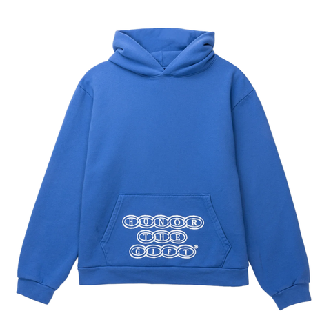 HTG CHAINLINK BLUE HOODIE