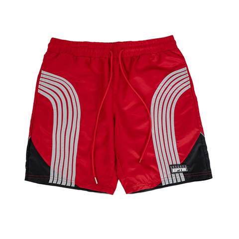 RED EPTM CURVE SHORTS