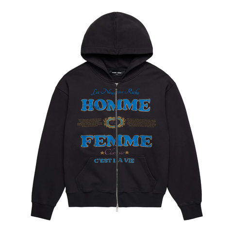 HF NOUVEAU RICHE ZIP UP HOODIE