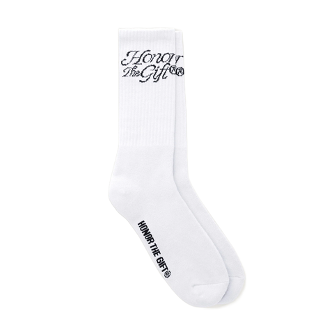 Honor The Gift  Script Sock