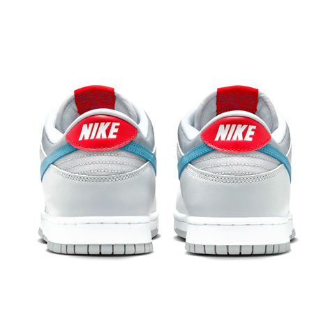 NIKE DUNK LOW QS SILVER SURFER HEEL