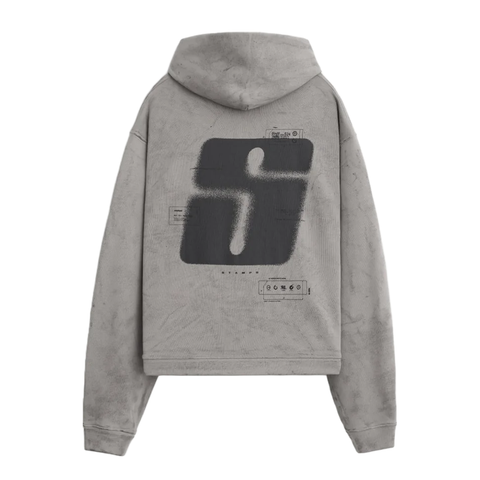 Stampd S24 Transit Splatter Cropped Hoodie