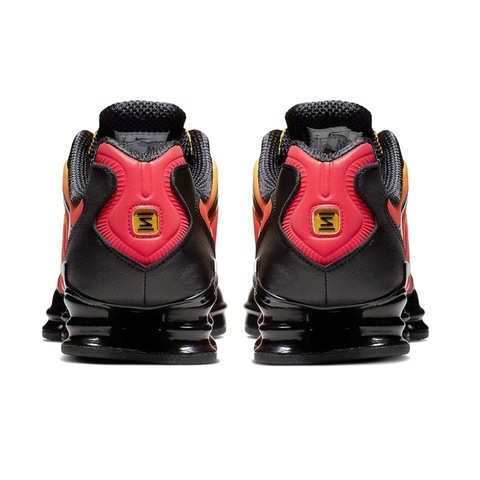 NIKE SHOX TL BLACK AMARILLO HEEL