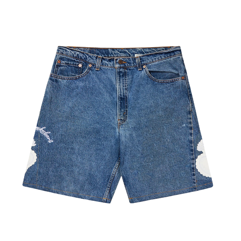 WSC VINTAGE DENIM SHORTS FRONT