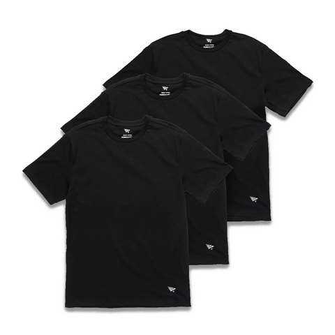 Paper Planes 3-Pack Crew Neck Tee