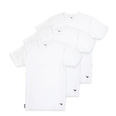 Paper Planes 3-Pack Crew Neck Tee